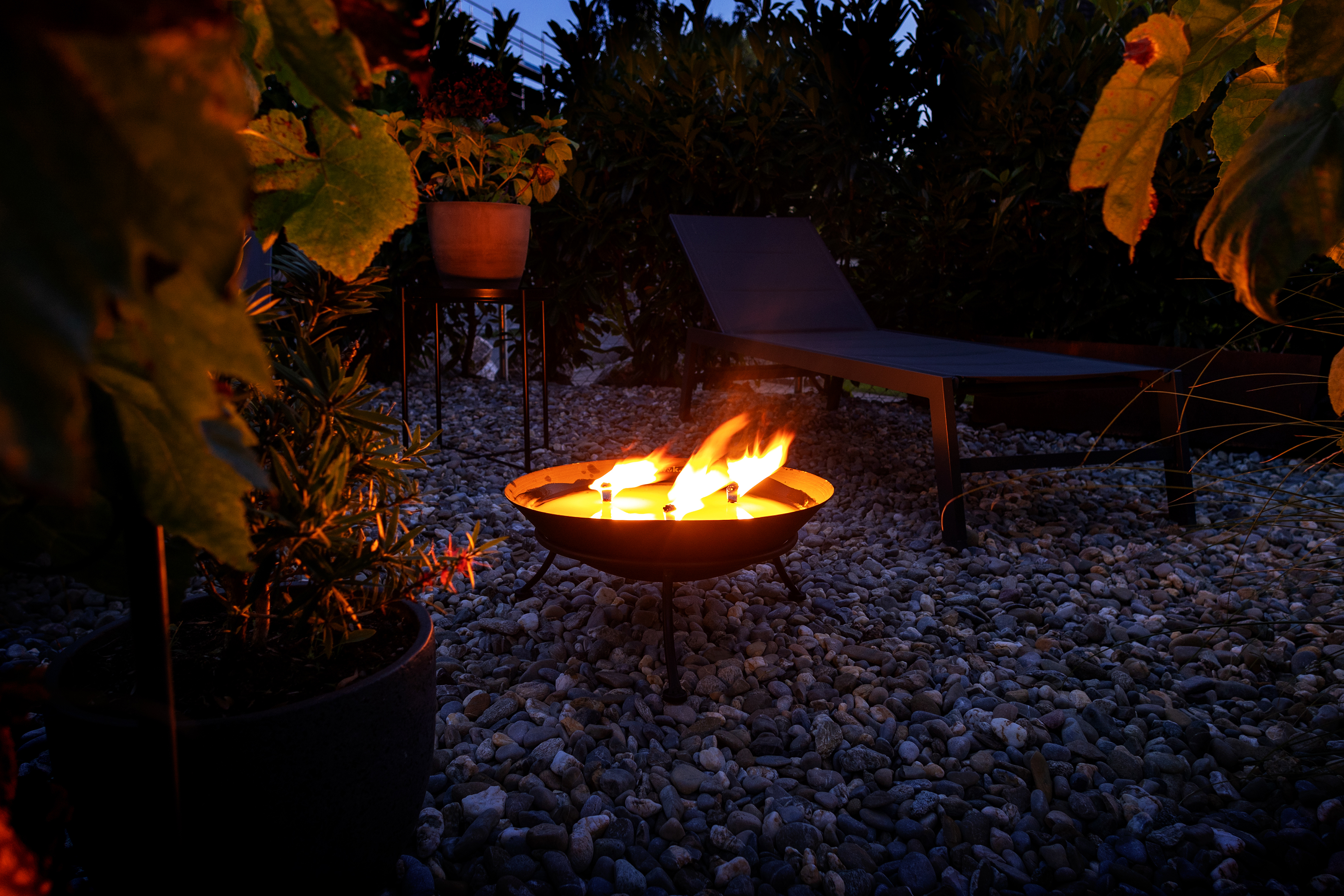 FireWok bei Tag – Kerze aus