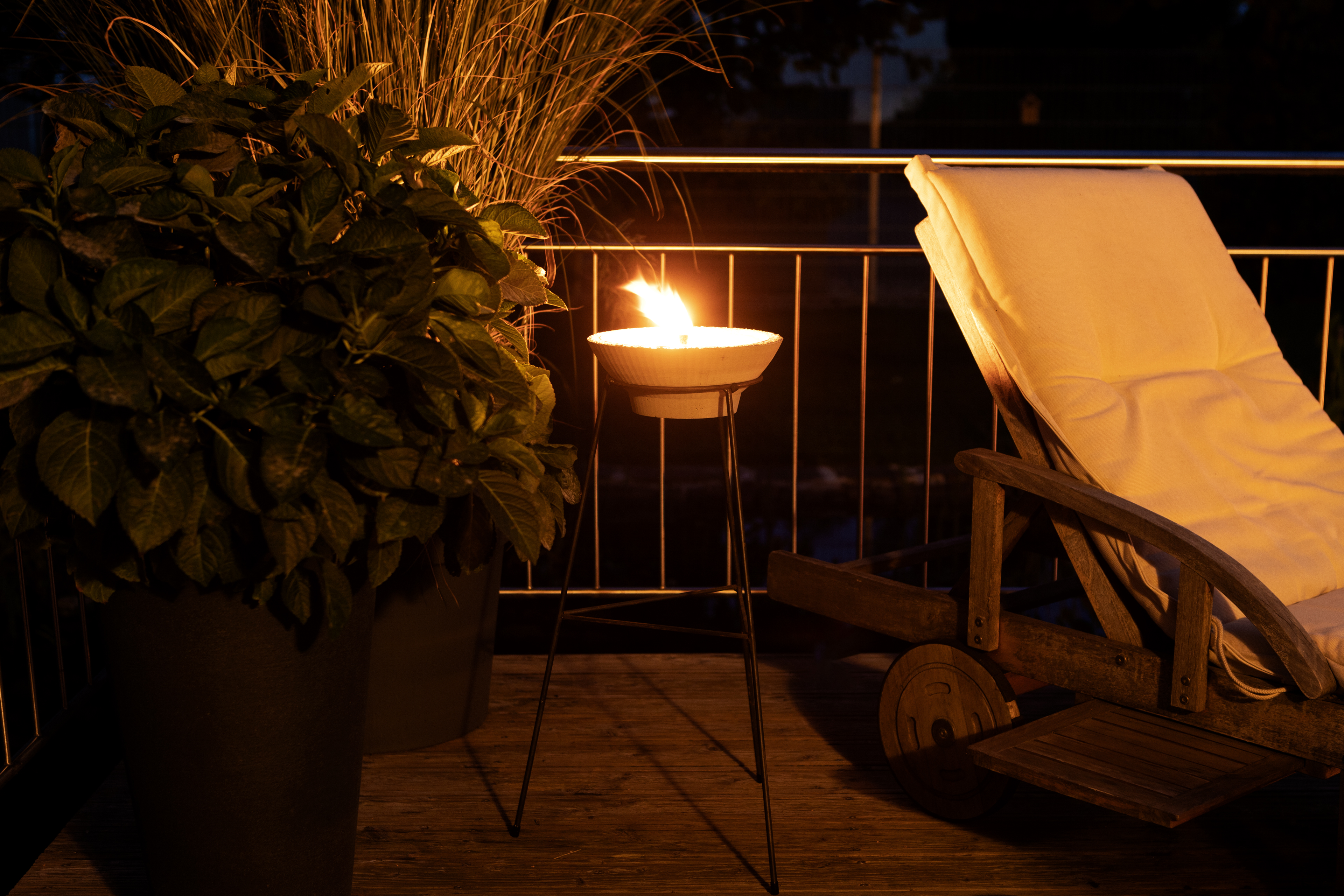 Abendstimmung – Kerze aus